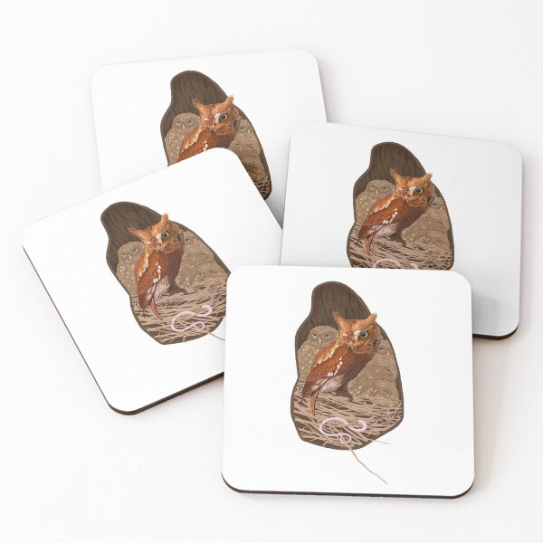 Item preview, Screech Owl Babies  designed and sold by Rosanna Rann.