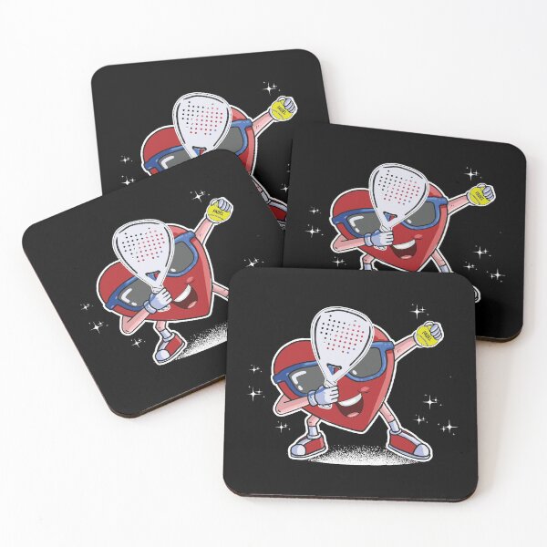 Item preview, Padel Dabbing Heart Valentine’s Day gift for padel tennis player  designed and sold by grinta2021.