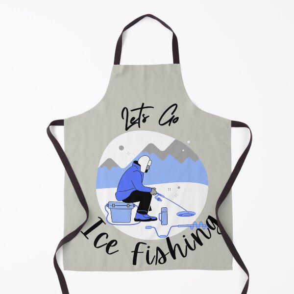 Artikelvorschau, Es ist Zeit zum Eisfischen – Nichts geht über einen Tag auf dem Eis! – Cooles Eisfischen entworfen und verkauft von Red-ElYoubi.