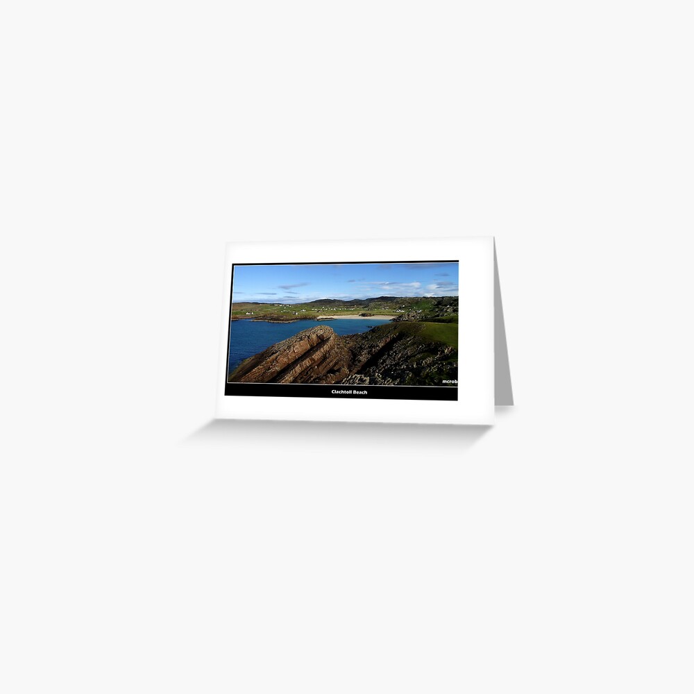 Clachtoll Beach Greeting Card