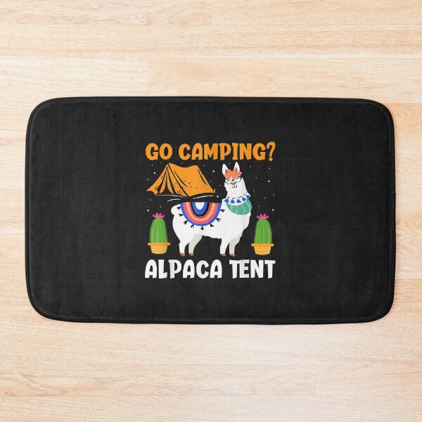 Item preview, Go Camping Alpaca Tent - Funny Llama Lover Camper designed and sold by AnitaJGreenspan.