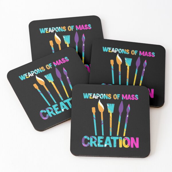 Item preview, Weapons Of Mass Creation - Funny Art designed and sold by Zyphrost ★★★★★ (✔).