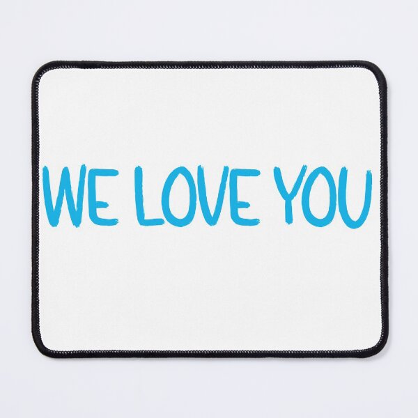 Item preview, We love you - blue designed and sold by amourdesigns.