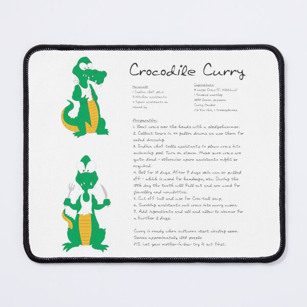 Item preview, Crocodile Curry designed and sold by SaintGraphix.