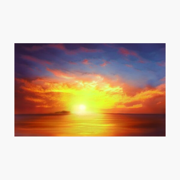 Item preview, Blazing Sunrise designed and sold by DiscoGypsyFish.
