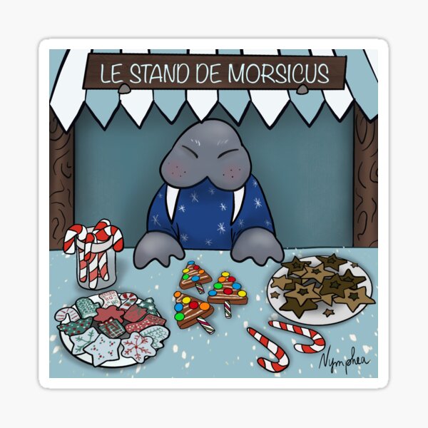 The Morsicus stand Sticker