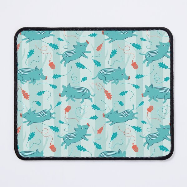 Item preview, Adorable Pig Leaves Pattern designed and sold by ellastella.
