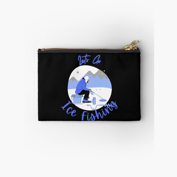Item preview, Its Time To Go Ice Fishing -Nothing Beats a Day on the Ice! -Cool Ice Fishing designed and sold by Red-ElYoubi.