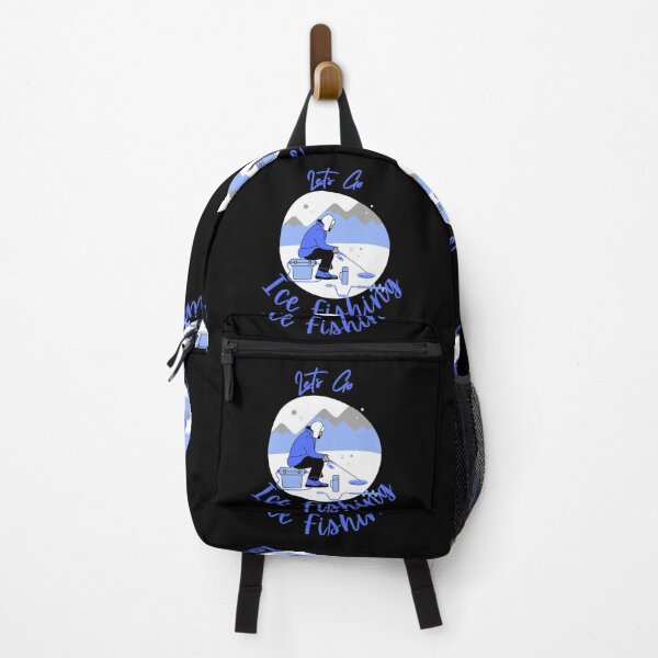Item preview, Its Time To Go Ice Fishing -Nothing Beats a Day on the Ice! -Cool Ice Fishing designed and sold by Red-ElYoubi.