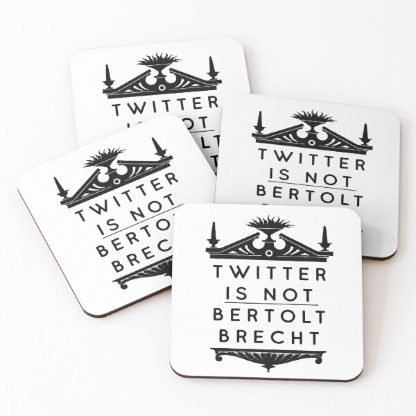 Item preview, Twitter is not Bertolt Brecht designed and sold by thatsit-itslit.