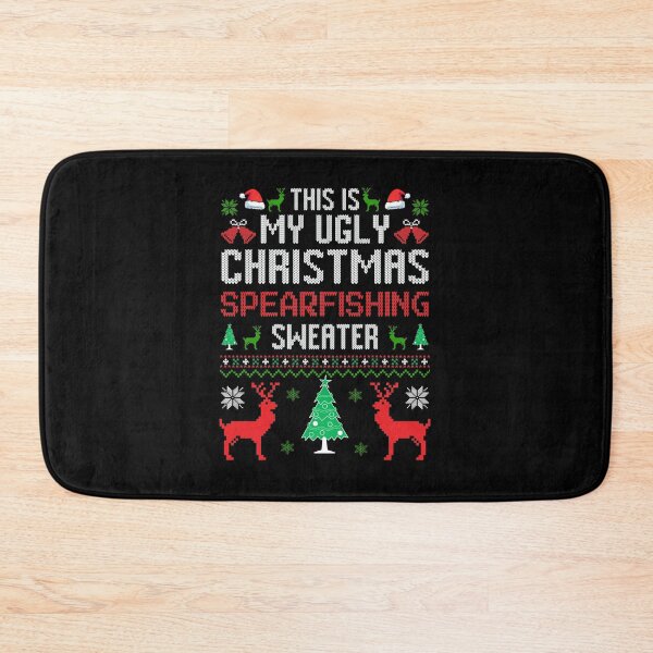 Item preview, This Is My Ugly Christmas Spearfishing Sweater designed and sold by Eamali.