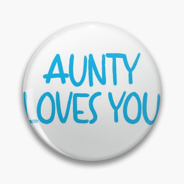 Item preview, Aunty loves you - blue designed and sold by amourdesigns.