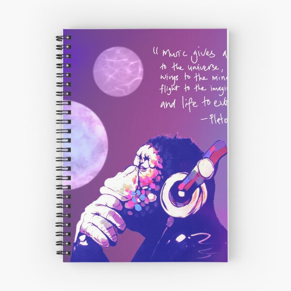 Item preview, Music gives a soul to the universe…Banksy art and Music Quote designed and sold by CASSNELSON.