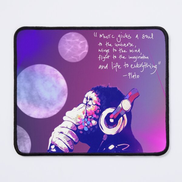 Item preview, Music gives a soul to the universe…Banksy art and Music Quote designed and sold by CASSNELSON.