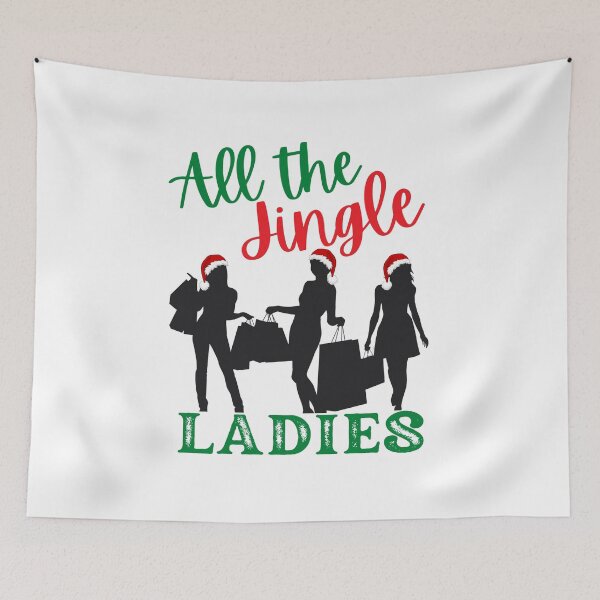 Item preview, All The Jingle Ladies - Funny | Cheeky Christmas design designed and sold by HROC.