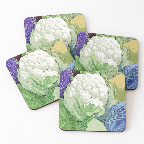 Item preview, Arte de color de repollo mixto de estilo vegano designed and sold by artdragongift 15.