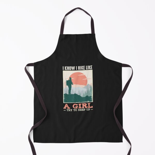 Item preview, I Hike Like A Girl Hiker Camping Lover Backpacking designed and sold by AnitaJGreenspan.