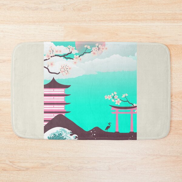 Item preview, Japan Traditional Painting Modern street art designed and sold by BailemosBachata.