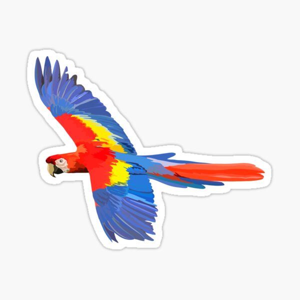 Item preview,  S is for Scarlet Macaw  designed and sold by thezoogirl.
