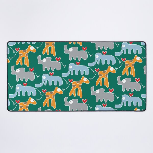 Item preview, Cartoon Elephant, Giraffe And Rhino Trio © fatfatin designed and sold by fatfatin.