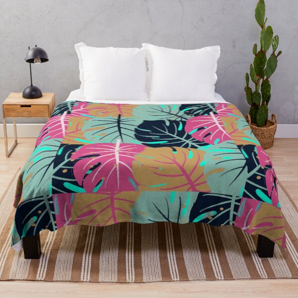 Item preview, Tropical forest leaf pattern design designed and sold by BailemosBachata.
