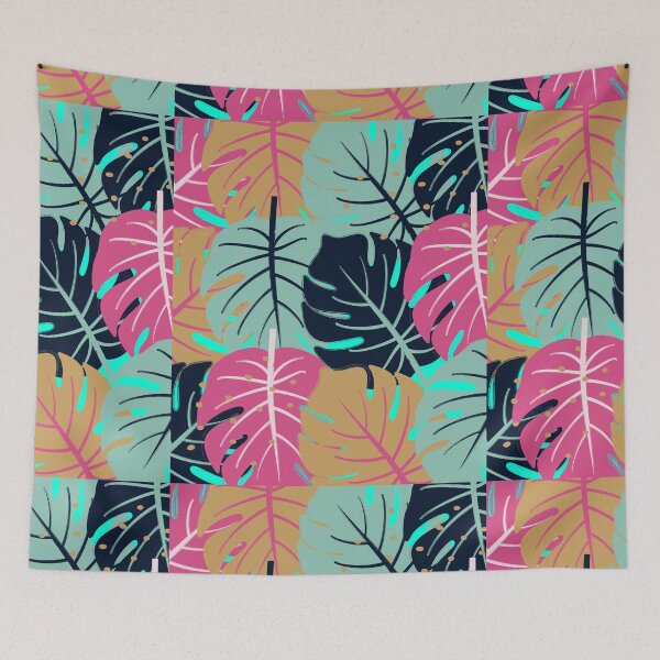 Item preview, Tropical forest leaf pattern design designed and sold by BailemosBachata.
