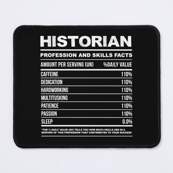 Item preview, Historian - Funny Nutritionist Facts designed and sold by NeoDhl.