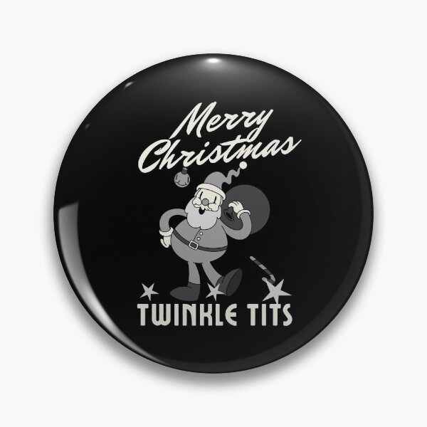 Item preview, Twinkle Tits - Funny | Naughty vintage retro Xmas design designed and sold by HROC.