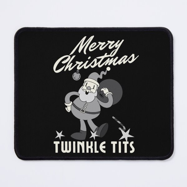 Item preview, Twinkle Tits - Funny | Naughty vintage retro Xmas design designed and sold by HROC.