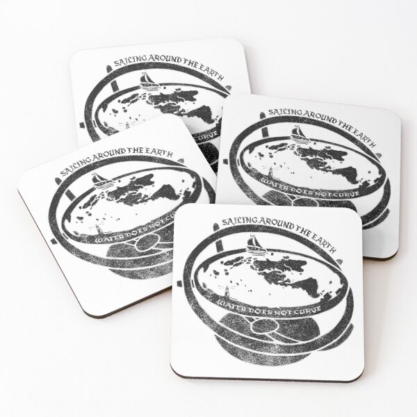 Item preview, EARTH IS NOT A GLOBE | WATER DOES NOT CURVE designed and sold by axelle1410.