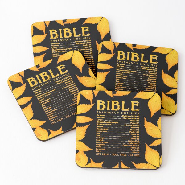 Item preview,  Bible Emergency Numbers (hotline call) designed and sold by josephfanous.