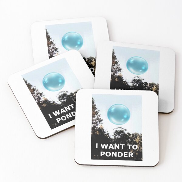 Item preview, I Want To Ponder. Pondering My Orb designed and sold by Borg219467.