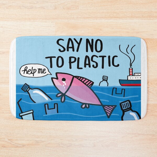 Item preview, SAY NO TO PLASTIC designed and sold by MadebyTommy.