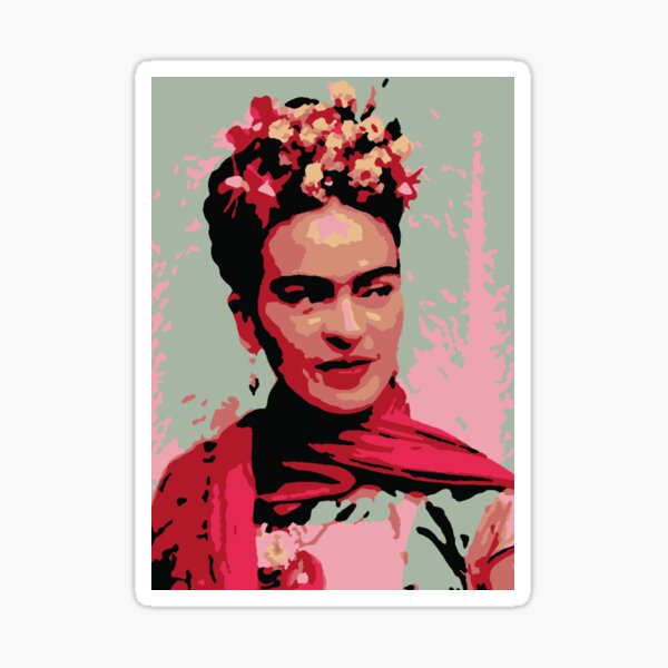 Item preview, Frida Kahlo digital art print  designed and sold by Ellkite.