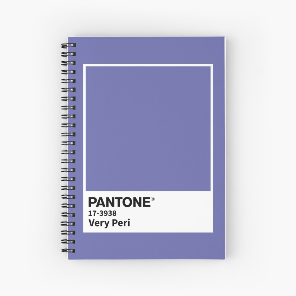 Pantone Color of the Year 2022 - Very Peri Spiral Notebook