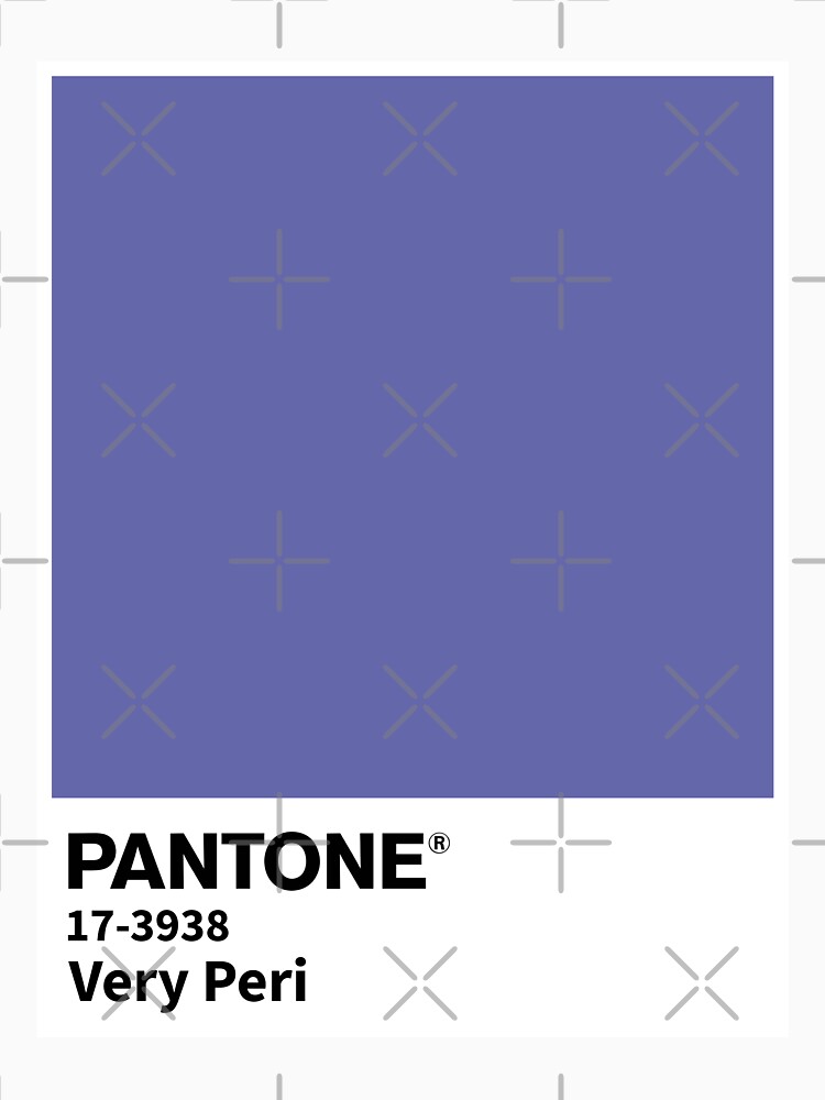 "Pantone Color of the Year 2022 Very Peri" Tshirt for Sale by FASLab Redbubble very pery