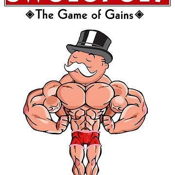 Artwork thumbnail, Swolopoly: The Game of Gains by kaytee137
