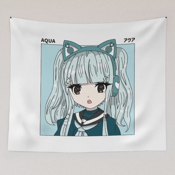 Item preview, Aqua (アクア) - Cute Anime Girl designed and sold by STUDIO-72.