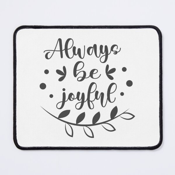 Item preview, Christian Design - Always be Joyful designed and sold by simplydesignart.