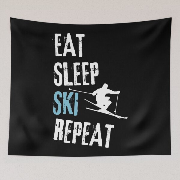Item preview, Eat, Sleep, Ski, Repeat. Great Winter Season Gift Idea designed and sold by Kipcio.