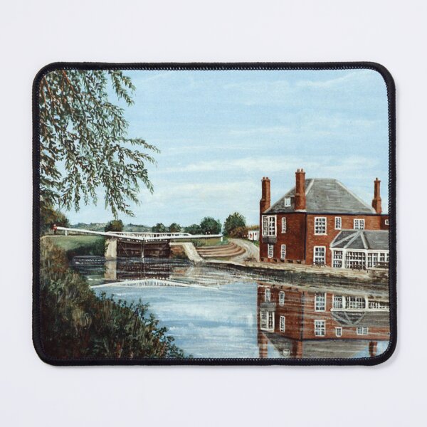 Item preview, DOUBLE LOCKS, EXETER SHIP CANAL, DEVON designed and sold by Mackenzie Moulton International Artist .