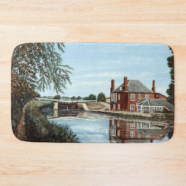 Item preview, DOUBLE LOCKS, EXETER SHIP CANAL, DEVON designed and sold by Mackenzie Moulton International Artist .