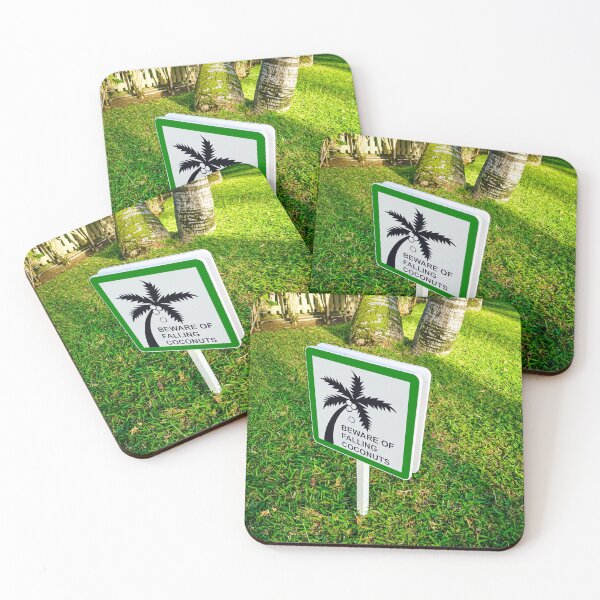 Item preview, Beware of Falling Coconuts designed and sold by Danny-Art-Place.