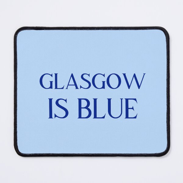 Item preview, Glasgow is Blue designed and sold by VRedBaller.