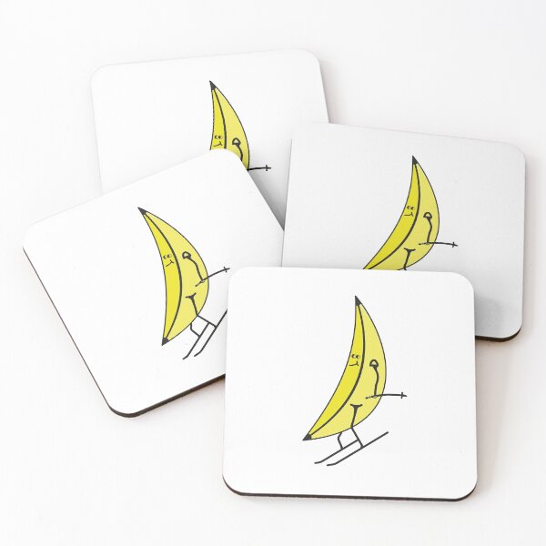 Item preview, A skiing banana wheeeeeee designed and sold by Neon-astronaut1.