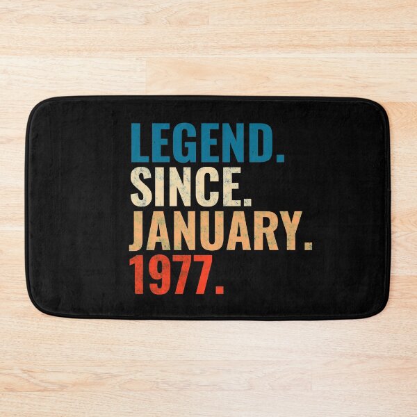 Item preview, Legend Since January 1977 Retro Vintage designed and sold by Teelogic.