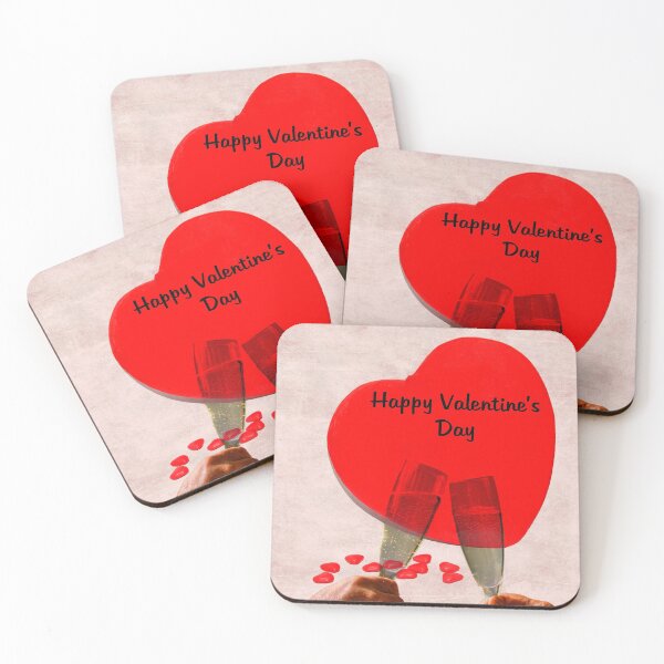 Item preview, Happy Valentine's day toasting designed and sold by Photopat.