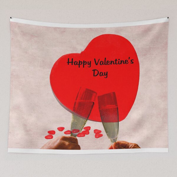 Item preview, Happy Valentine's day toasting designed and sold by Photopat.