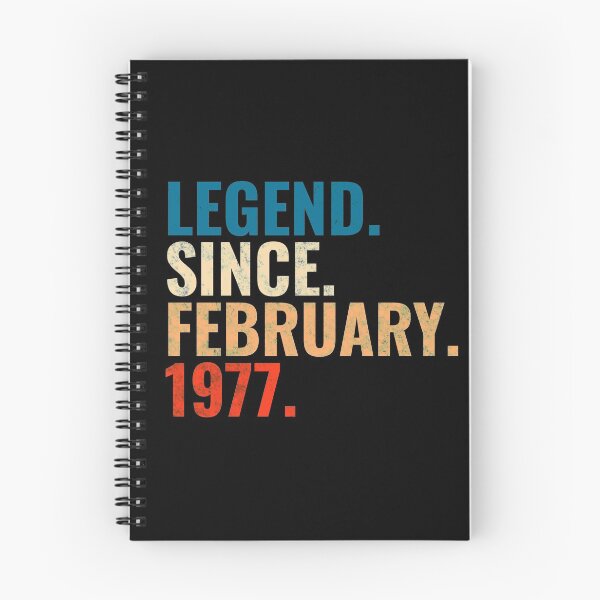 Item preview, Legend Since February 1977 Retro Vintage designed and sold by Teelogic.
