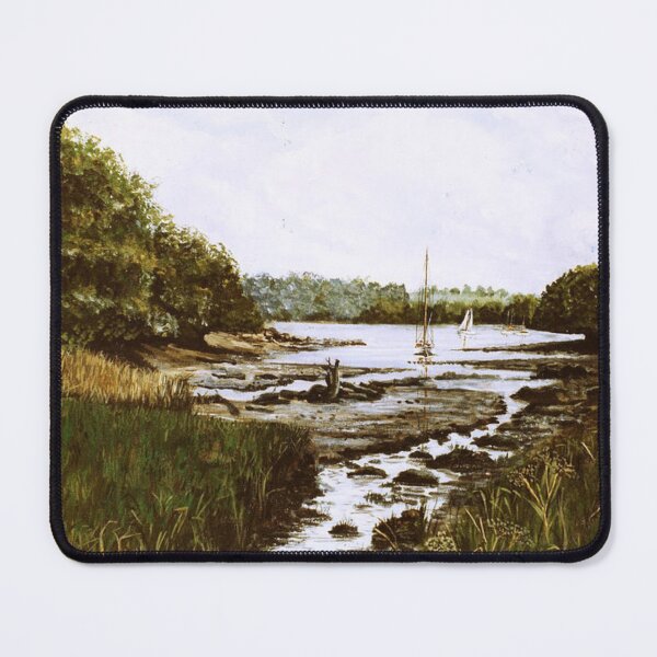 Item preview, CREEK OFF THE RIVER DART, DITTIDHAM, DEVON designed and sold by Mackenzie Moulton International Artist .